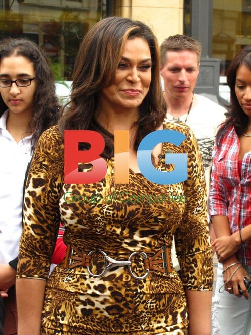 Tina Knowles Fashion Show at The Grove