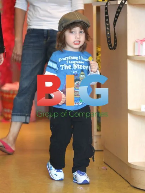 Christina Aguilera and Son Max Out