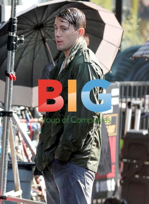 Channing Tatum filming 'The Vow' in Toronto