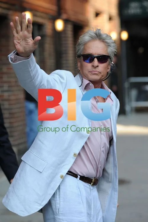 Michael Douglas on 'Late Show' in NYC