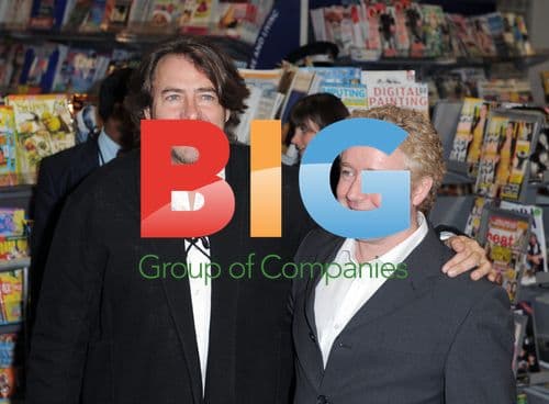 Jonathan Ross & Mark Miller at Comic Signing
