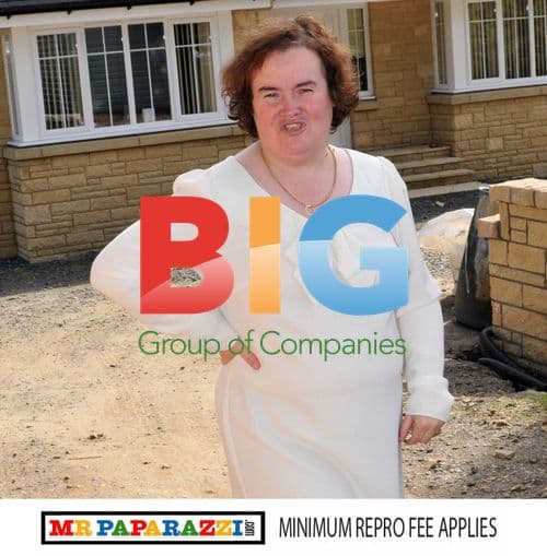 Susan Boyle at Home in Blackburn