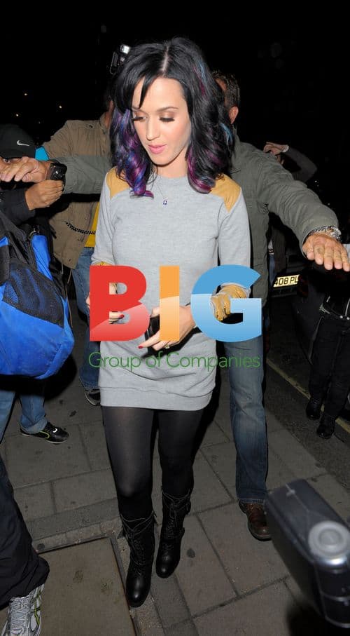 Katy Perry Leaving Claridges