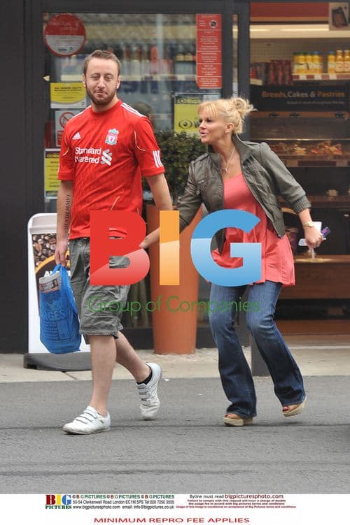 Kerry Katona at Petrol Station