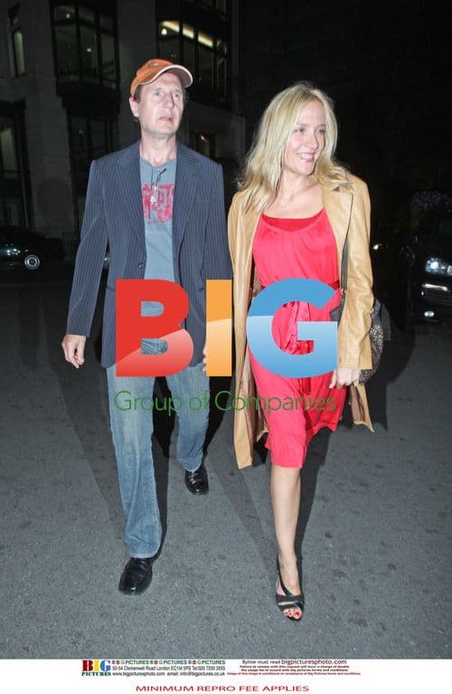 Liam Neeson Spotted with Blonde Woman
