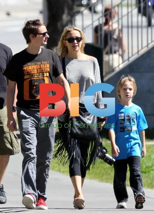 Kate Hudson and Matthew Bellamy Bike Ride in Swiss Alps