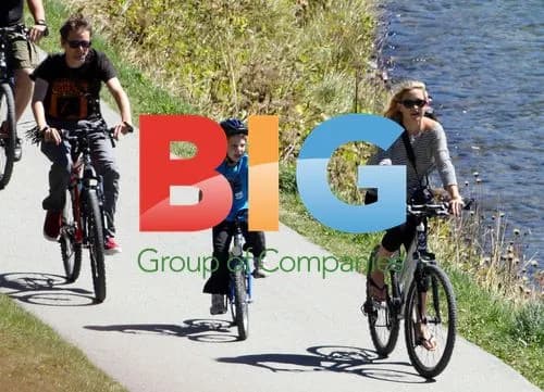 Kate Hudson and Matthew Bellamy Bike Ride in Swiss Alps