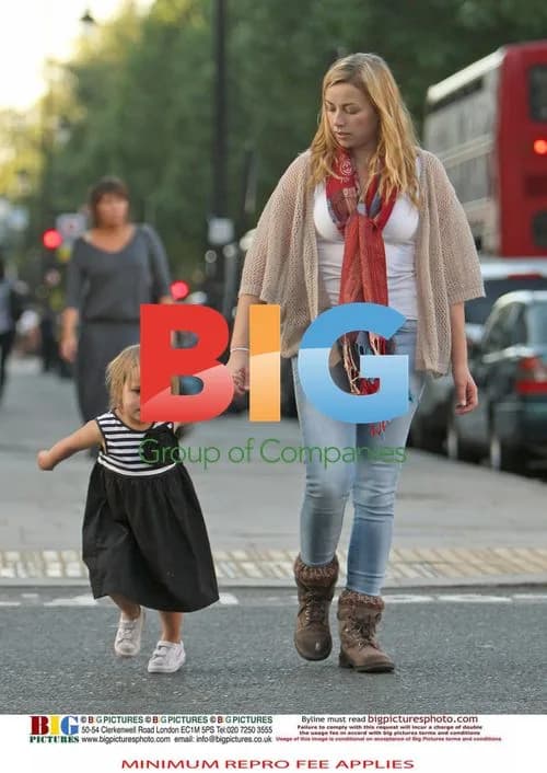 Charlotte Church with Kids in London