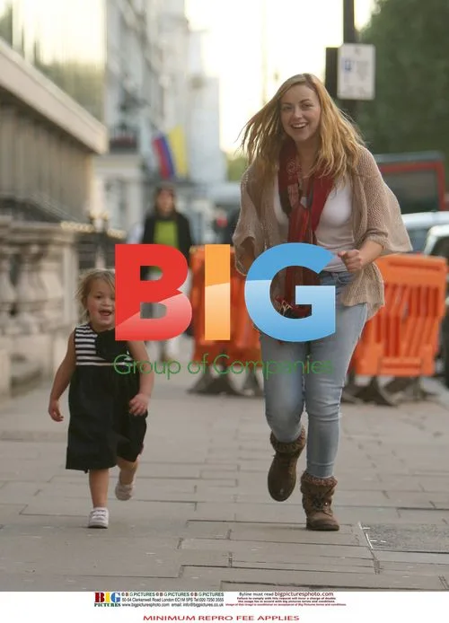 Charlotte Church out with children in London