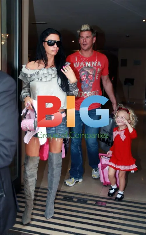 Katie Price with Daughter Princess