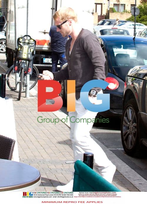 Ronan Keating and Family in Dublin