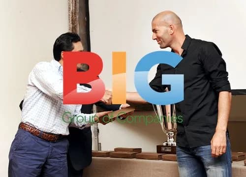 Zinedine Zidane at Children's Football Tournament