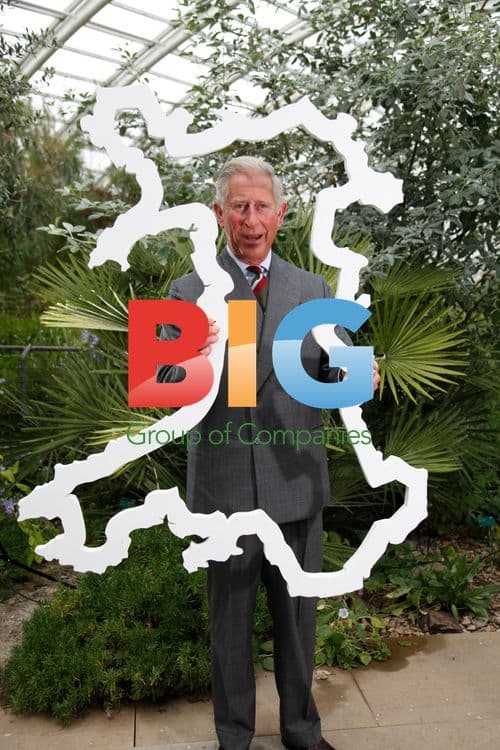 HRH Prince of Wales launches Size of Wales
