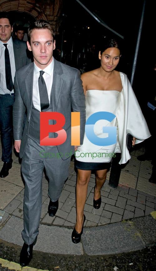 Jonathan Rhys Meyers and Reena Hammer at Armani Party