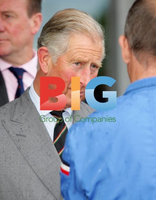 Prince Charles Waves Off Eco Cars in Birmingham