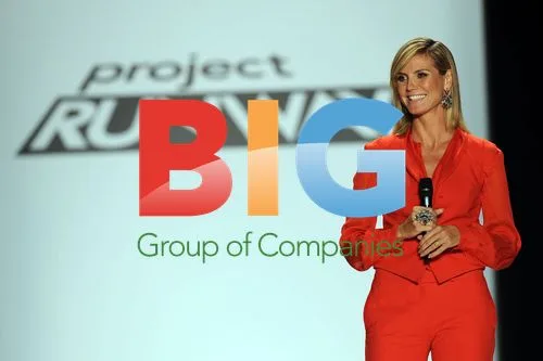 Heidi Klum at Project Runway Spring 2011 Fashion Show