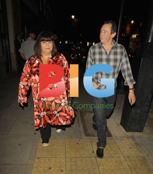 Dawn French and Paul Whitehouse at Arabella Weir book launch