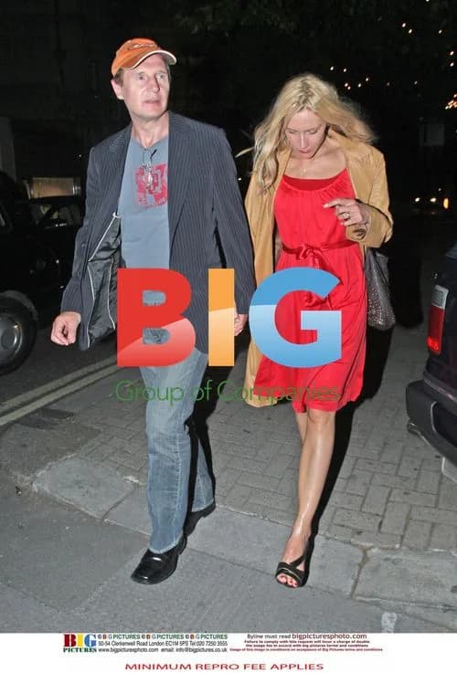Liam Neeson Spotted With Mystery Blonde