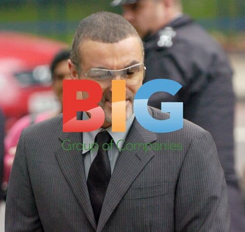 George Michael Arrives at Courthouse