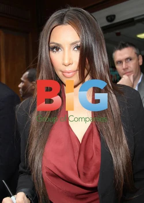 Kim Kardashian at Radio 1 Studios