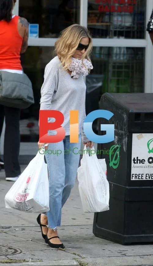 Sarah Jessica Parker takes son to school, buys groceries