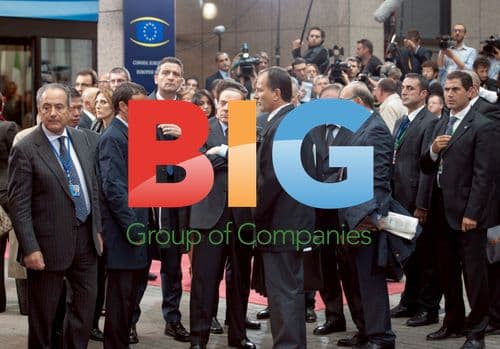 Berlusconi at EU Summit in Brussels