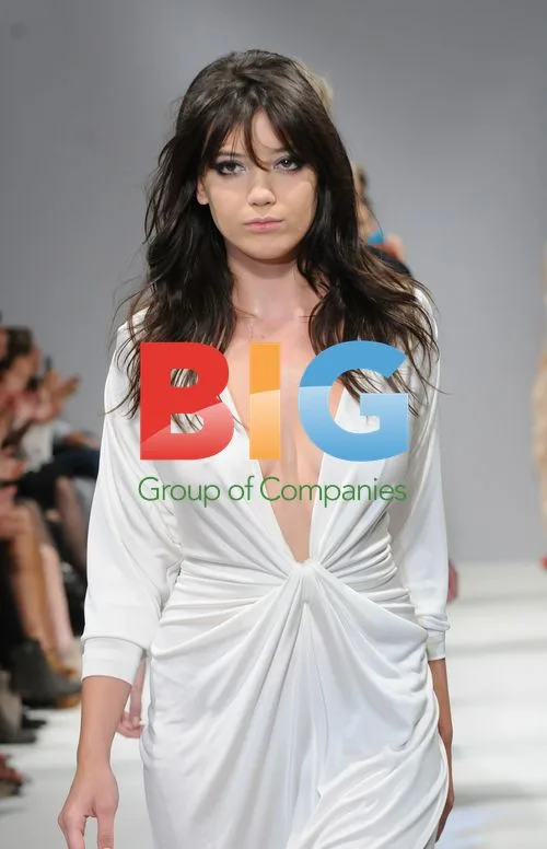 Daisy Lowe at London Fashion Week 2010