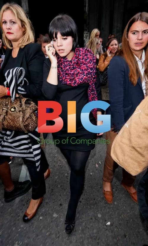 Lily Allen Leaving London Fashion Week