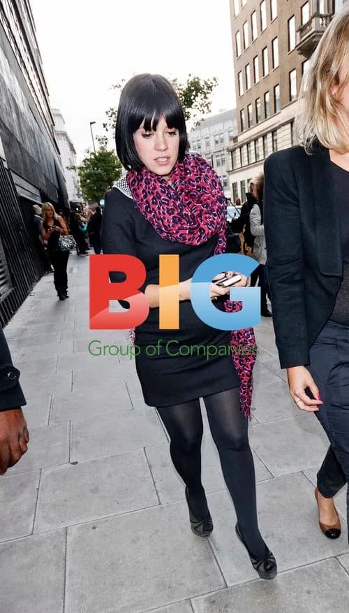 Lily Allen at London Fashion Week