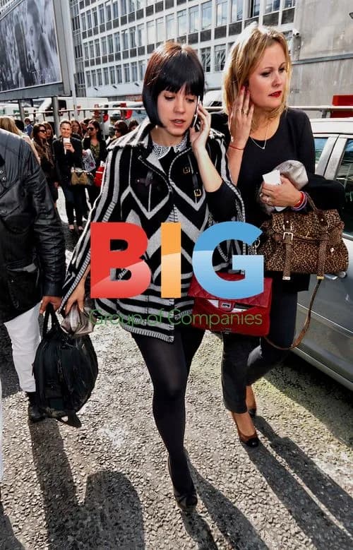 Lily Allen at Topshop Unique Departure