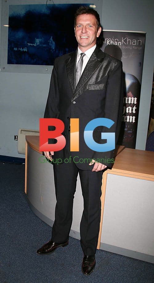 Lee Sharpe at Charity Fundraiser