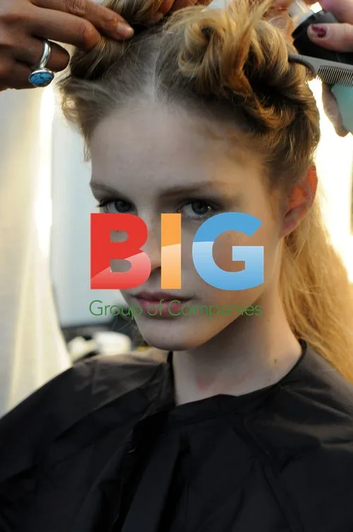 Backstage at Matthew Williamson SS11