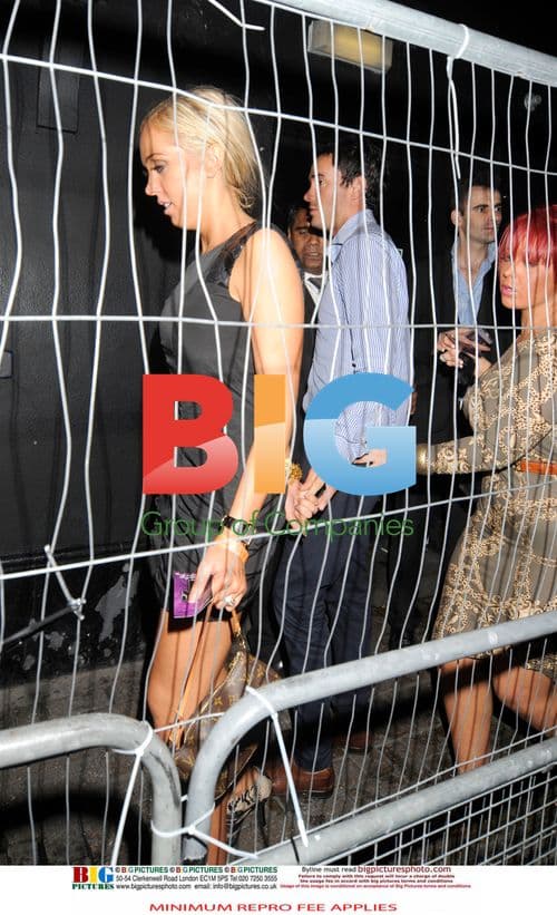 Jack Tweed and Aisleyne Horgan-Wallace at Jet Black Nightclub