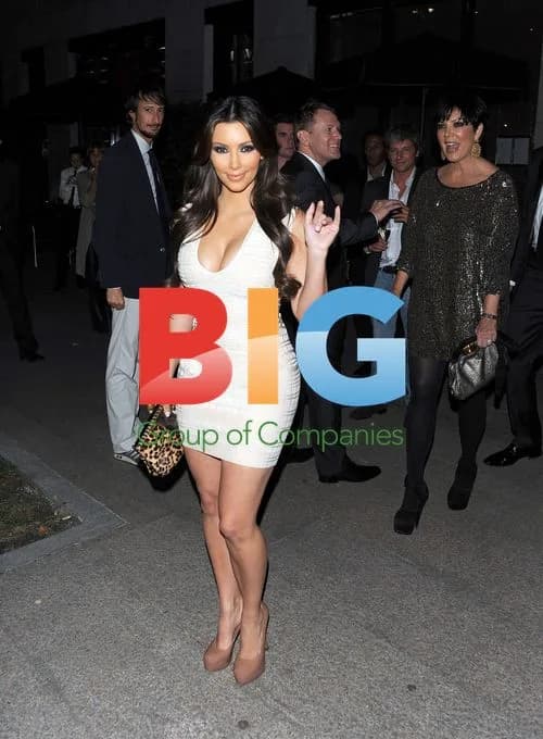 Kim Kardashian and Kris Jenner in Milan
