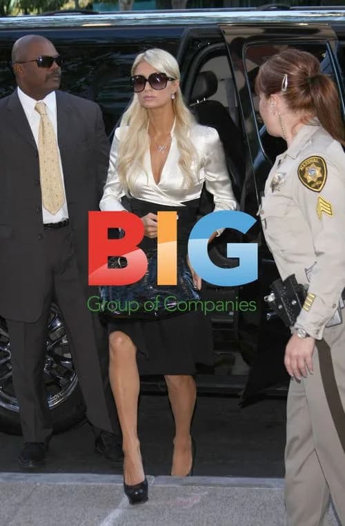 Paris Hilton Arrives at Court