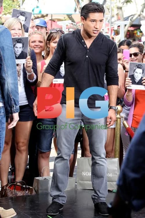 Mario Lopez at The Grove
