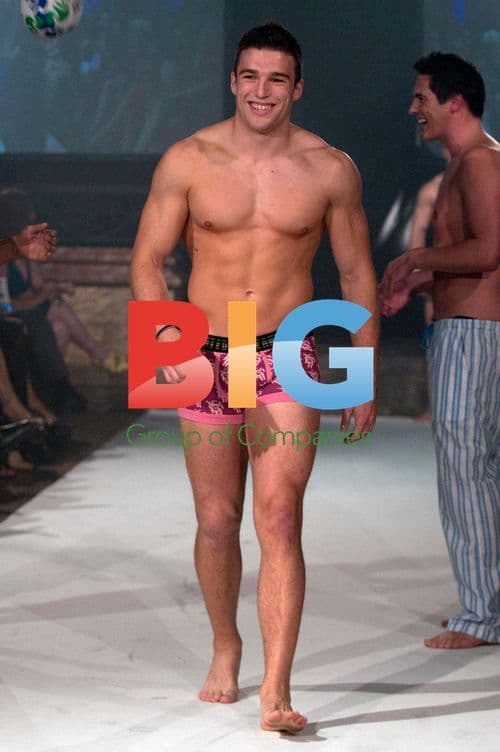 England Rugby Stars Pose for Charity Fashion Event