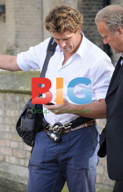 James Cracknell Seen Cycling in London