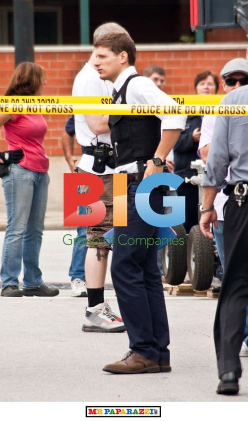 Matt Lauria films 'Ride Along' in Chicago