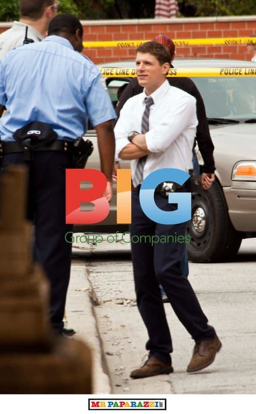 Matt Lauria Filming 'Ride Along' in Chicago