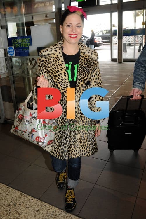 Imelda May Leaving Dublin Airport