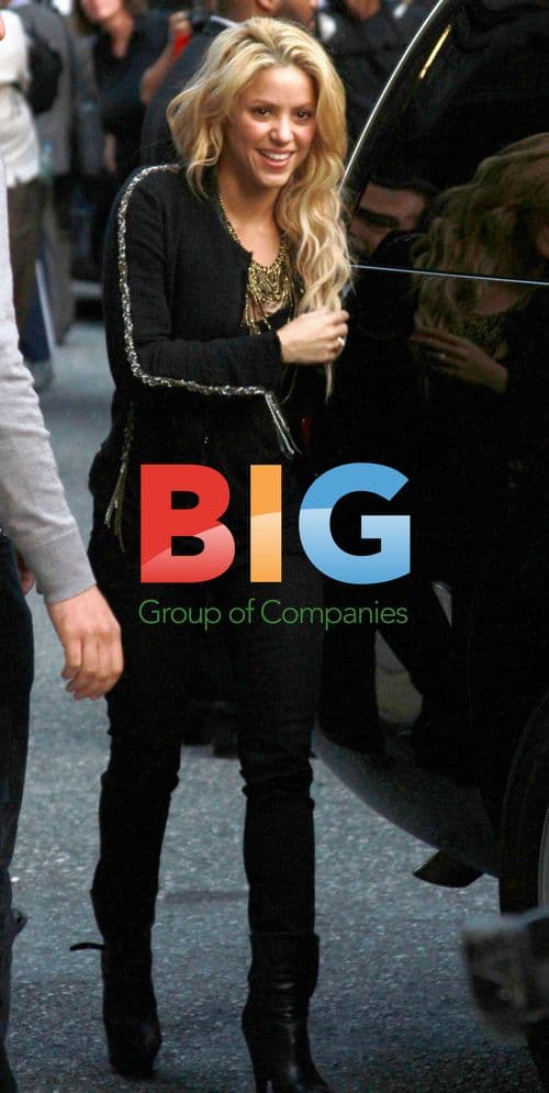 Shakira on 'Late Show' in NYC