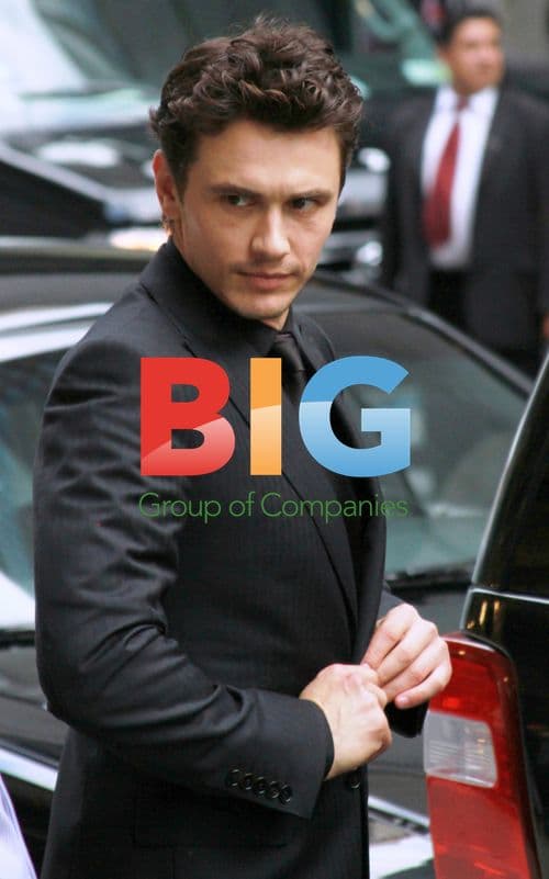 James Franco on 'Late Show' in NYC