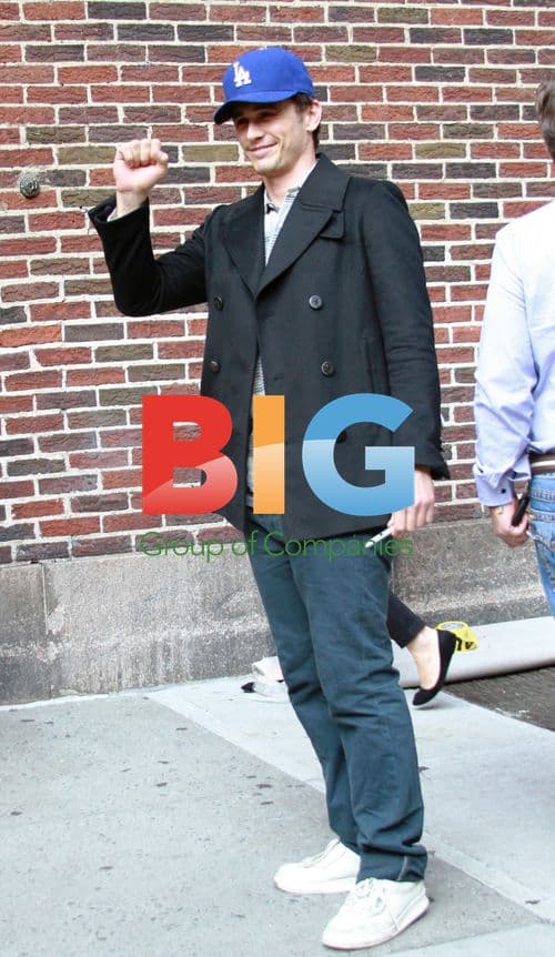 James Franco on 'Late Show'