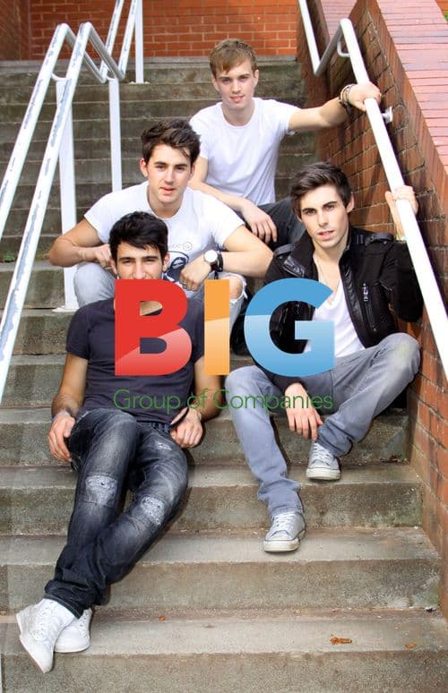 Boyband 'The Kixx' In Stoke on Trent