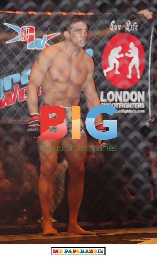 Katie Price Attends BAMMA 4 in Birmingham