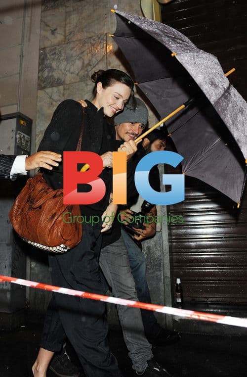 Orlando Bloom and Miranda Kerr in Milan