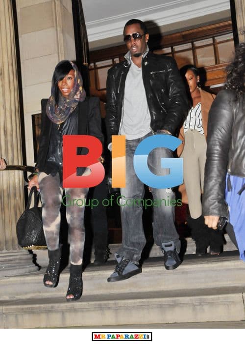 P Diddy Spotted in Glasgow