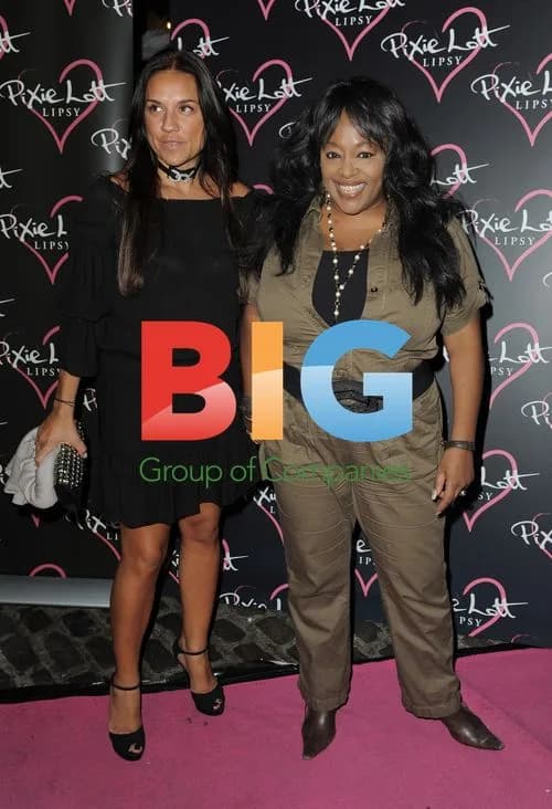 Kym Mazelle at Pixie Lott launch party