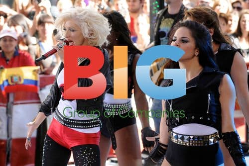 Christina Aguilera performs on Today Show